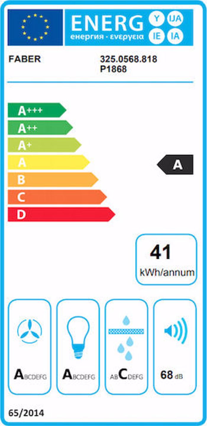 Aporrofitiras Tzaki Faber TSP X A90 2LS Inox 90 cm